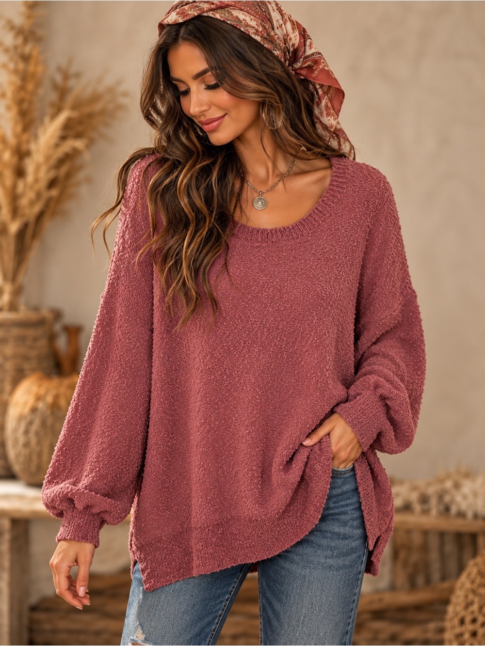 🍂✨ Arula Cozy Sweater • Fall Boho Vibes ✨🍂